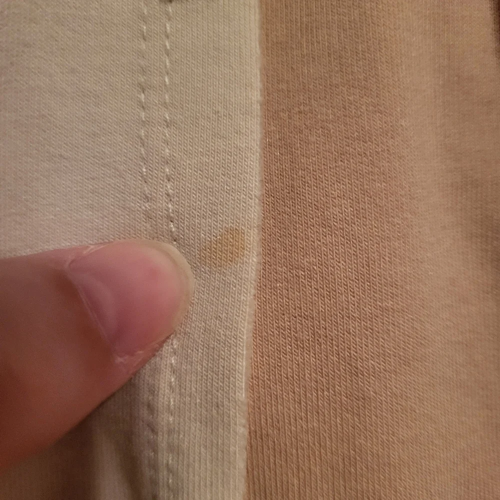 Body & Sol Tan Cream Color Block Jogger Boho Lounge Pants - Picture 5 of 6